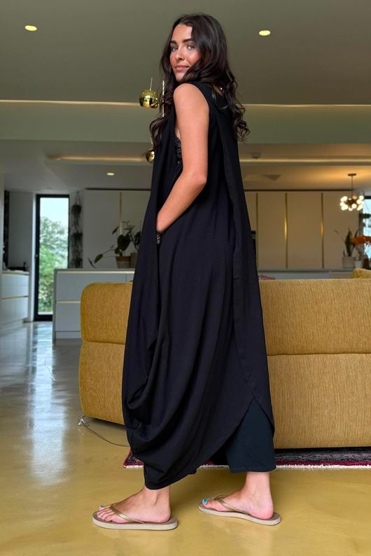  Oscar Tulip Tunic Black